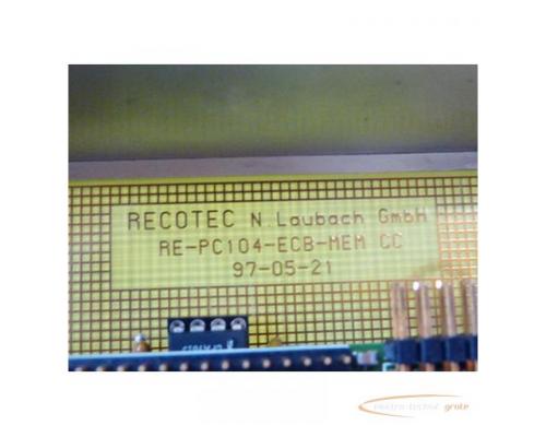 Wera CPU-SL4 RE-PC104-ECB-MEM CC 97-05-21 Profilator Recotec - Bild 3