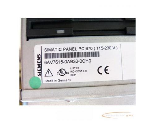 Siemens 6AV7615-0AB32-0CH0 Panel PC 670 - Bild 3