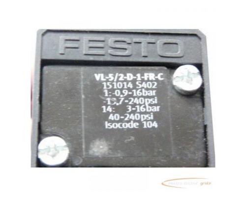 Festo Pneumatikventil VL-5/2-D-1-FR-C = 151014 - Bild 2