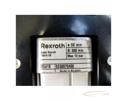 Rexroth pnematische Hubeinheit mit 5230070400 Zylinder + 0821401223 Führung - Bild 2