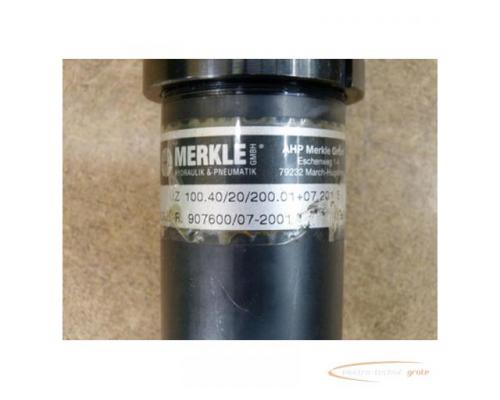 Merkle UZ 100.40/20/200.01+07.201 S Zylinder - Bild 3