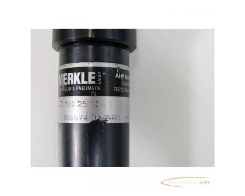 Merkle Hydraulikzylinder Ø 30 mm, Ø Kolbenstange: 12 mm, Länge: 510 mm - Bild 3