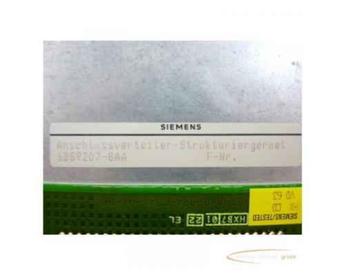Siemens Teleperm M 6DS9207-8AA Anschlussverteiler-Strukturiergerät - Bild 2
