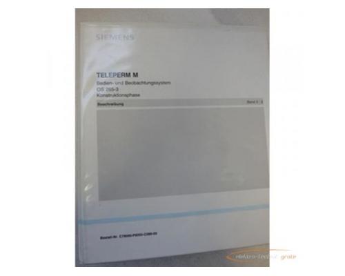 Siemens Teleperm M C79000-P9000-C086-03 OS 265-3 Bedien- und Beobachtungssystem - Bild 1