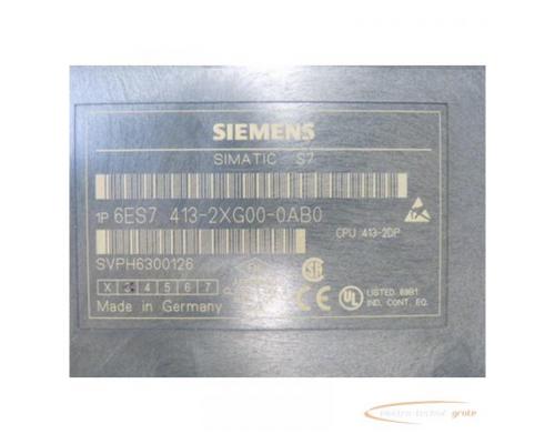 Siemens 6ES7413-2XG00-0AB0 CPU SN:SVPH6300126 - Bild 3
