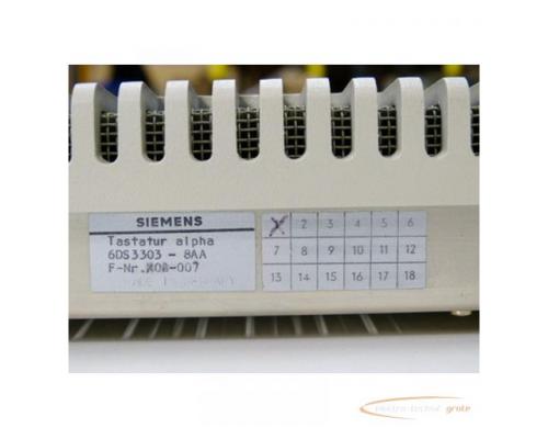 Siemens 6DS3303-8AA Tastatur alpha - Bild 3