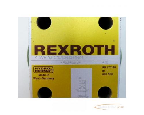Rexroth 4 WE 10 C10/OFLG24NZ4 Ventil 468466/8 Spulenspannung 24 V DC = ungebraucht!! - Bild 3
