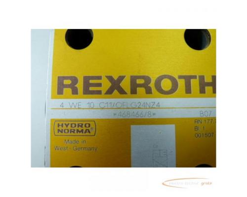 Rexroth 4 WE 10 C11/OFLG24NZ4 Ventil 468466/8 Spulenspannung 24 V DC = ungebraucht!! - Bild 3
