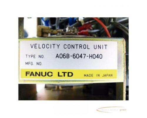 Fanuc A06B-6047-H040 + A20B-009-0320/10D Velocity Control Unit - Bild 3