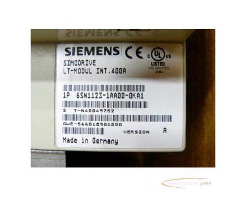 Siemens 6SN1123-1AA0-0KA1 LT-Modul = ungebraucht !! SN:T-N42049752 - Bild 2