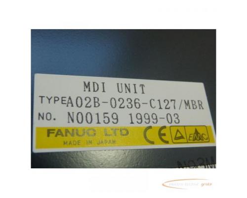 Fanuc MDI Unit A02B-0236-C127/MBR N00159 = ungebraucht!! - Bild 3