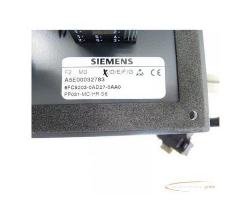 Siemens 6FC5203-0AD27-0AA0 Steuertafel - ungebraucht! - - Bild 2