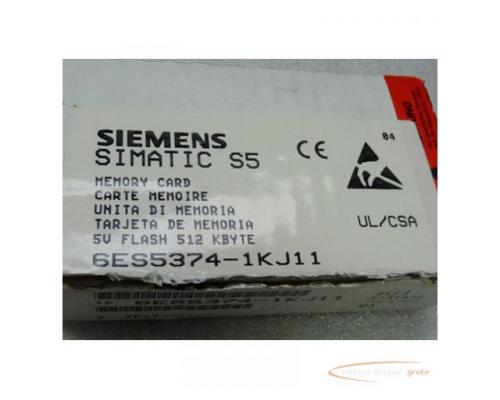 Siemens Simatic S5 Memory Card 6ES5374-1KJ11 - Bild 1