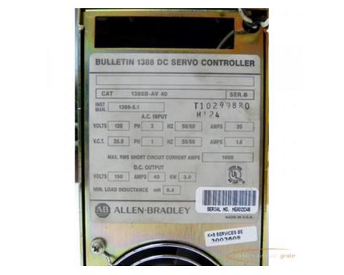 Allen Bradley CAT 1388B-AV 40 DC Servo Controller - mit 12 Monaten Gewährleistung! - - Bild 3