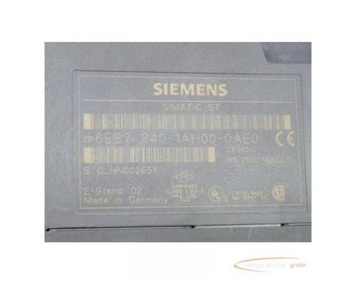 Siemens Simatic S7 CP 340 6ES7340-1AH00-0AE0 - Bild 2