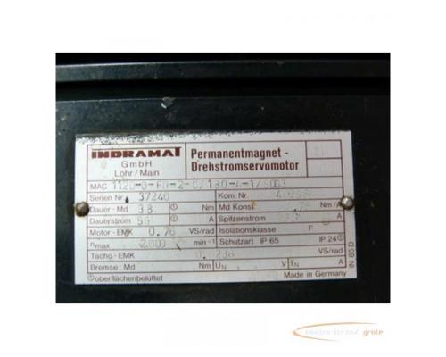 Indramat MAC 112D-0-FD-2-C/180-A-1/S003 Permanentmagnet-Drehstromservomotor - Bild 3