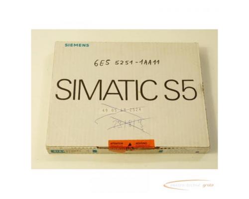 Siemens 6ES5251-1AA11 Anschaltung - Bild 1