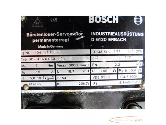 Bosch SD-B4.070.030-01.000 Bürstenloser Servomotor - 3
