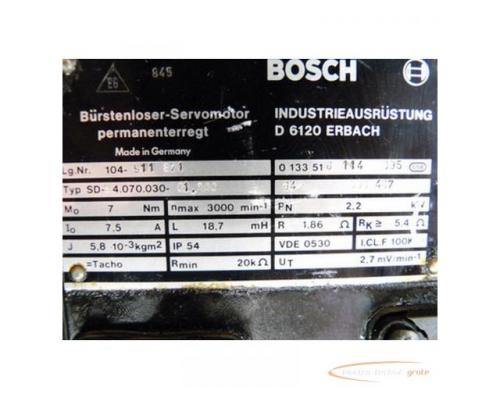 Bosch SD-B4.070.030-01.000 Bürstenloser Servomotor - Bild 3