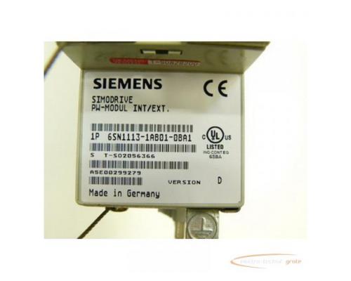 Siemens 6SN1113-1AB01-0BA1 PW-Modul - ungebraucht- - Bild 2