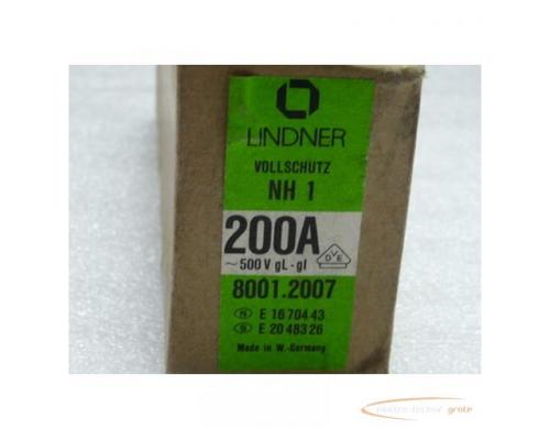 Lindner Vollschutz 200A NH 1 500 V -ungebraucht- - Bild 1
