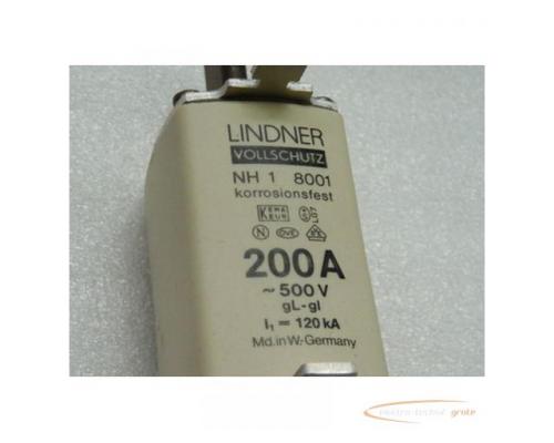 Lindner Vollschutz 200A NH 1 500 V -ungebraucht- - Bild 3