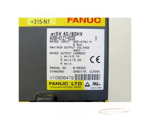 Fanuc A06B-6127-H208 Servoverstärker - Bild 3