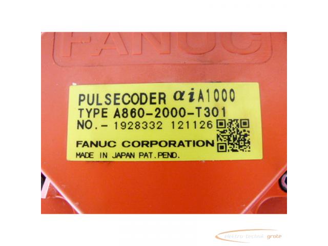 Fanuc A06B-0236-B400 AC Servo Motor + A860-2000-T301 = ungebraucht !! - 3