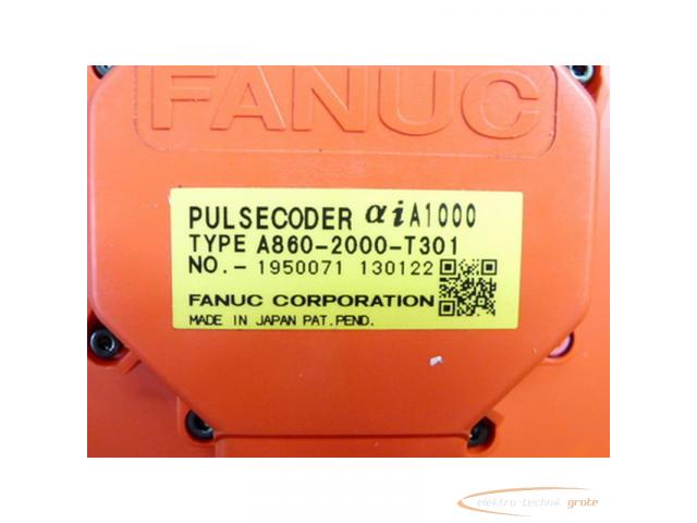 Fanuc A06B-0266-B100 AC Servo Motor + A860-2000-T301 = ungebraucht !! - 3