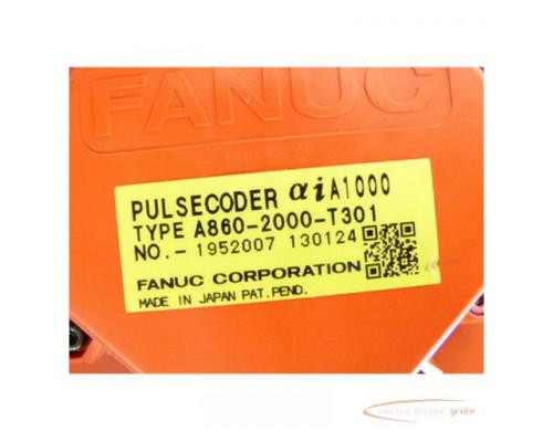 Fanuc A06B-0266-B100 AC Servo Motor + Pulsecoder A860-2000-T301 - ungebraucht! - - Bild 2