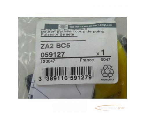 Telemecanique Pilzdrucktaster gelb ZA2-BC5 ungebraucht in Originalverpackung - Bild 2