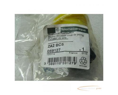 Telemecanique Pilzdrucktaster gelb ZA2-BC5 ungebraucht - Bild 3