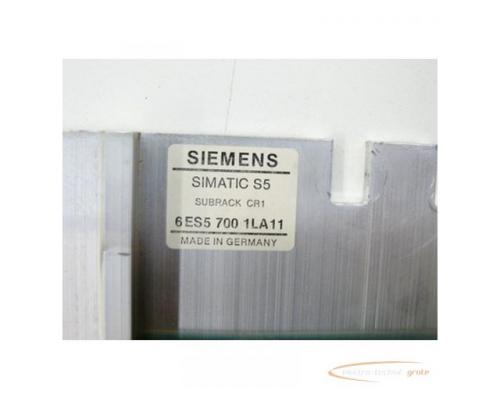 Siemens 6ES5700-2LA11 Subrack CR1 - Bild 3