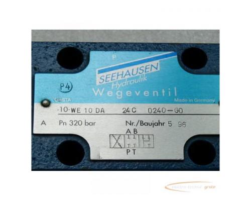 Seehausen 10-WE 10 DA 24 C 0240-G0 Hydraulikventil PN 320 bar 24 VDC Spulenspannung ungebraucht !!! - Bild 2