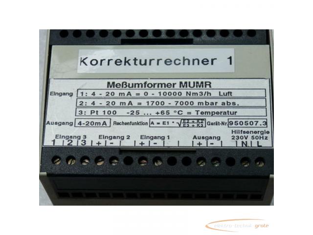 Kühnreich & Meixner Messumformer MUMR gebraucht - 2