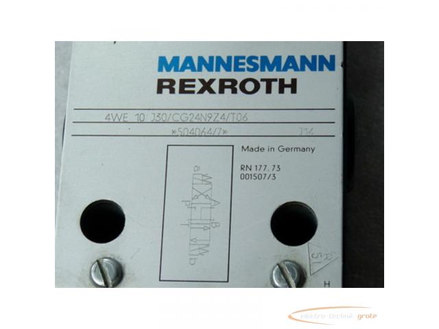 Mannesmann Rexroth 4 WE 10 J30/CG24N9Z4/T06 24 V Spulenspannung ungebraucht - 2