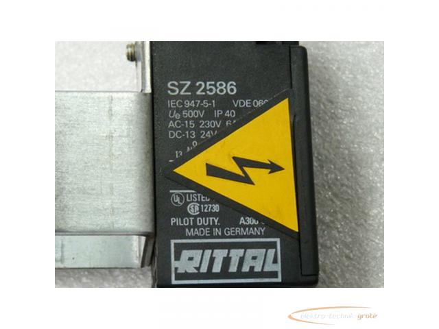 Rittal SZ 2586 Sicherheitsschalter mit Halteplatte - 2