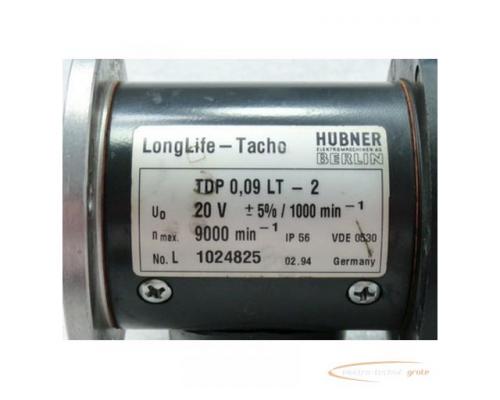 Hübner TDP 0 , 09 LT - 2 Analog LongLife-Tachogenerator Nr L 1024825 20 V - Bild 2