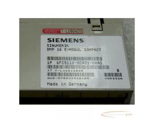 Siemens 6FC5111-0CA01-0AA0 Sinumerik DMP 16 E-Modul - Bild 2