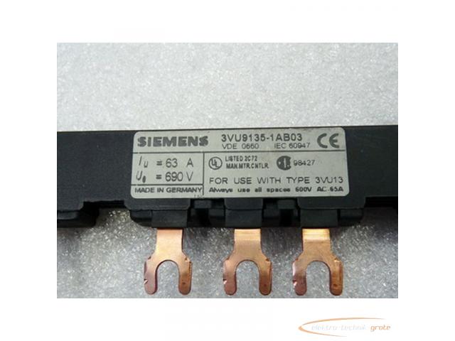 Siemens Sammelschiene 3VU9135-1AB03 - 2