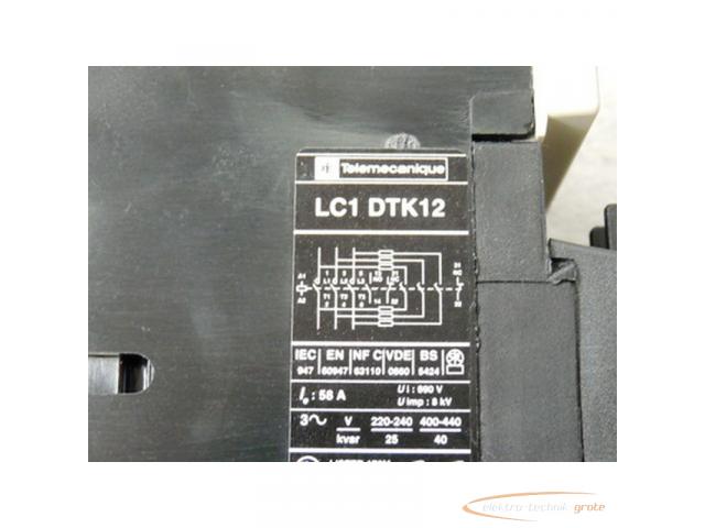 Telemecanique LC1 DTK12 Kondensatorschütz 230 V 50 Hz - 2