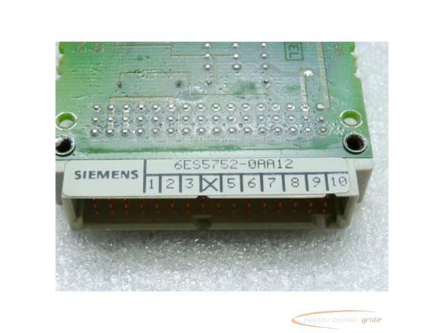 Siemens 6ES5752-0AA12 Schnittstellenmodul - 2