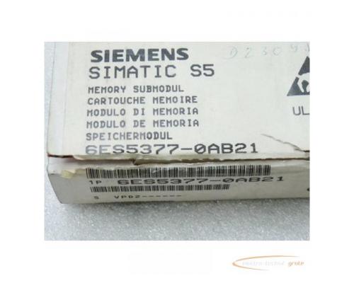Siemens Simatic S5 6ES5377-0AB21 Memory Speichermodul ungebraucht in geöffneter OVP - Bild 1