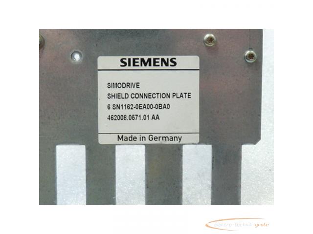 Siemens 6SN1162-0EA00-0BA0 Simodrive Shield Connection Plate - 2