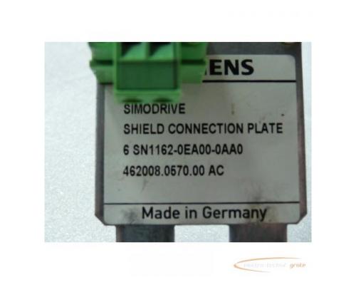 Siemens 6SN1162-0EA00-0AA0 Simodrive Shield Connection Plate - Bild 2