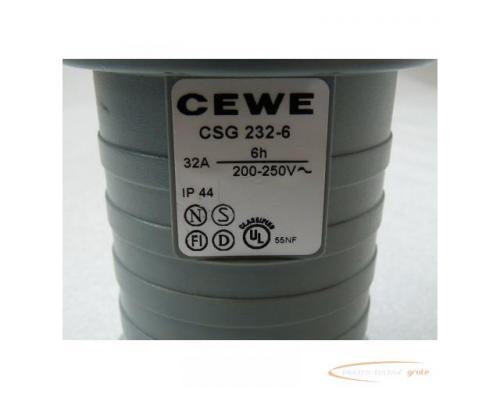 CEWE CSG 232-6 32 A 200 - 250 V = Anschlußstecker - Bild 2