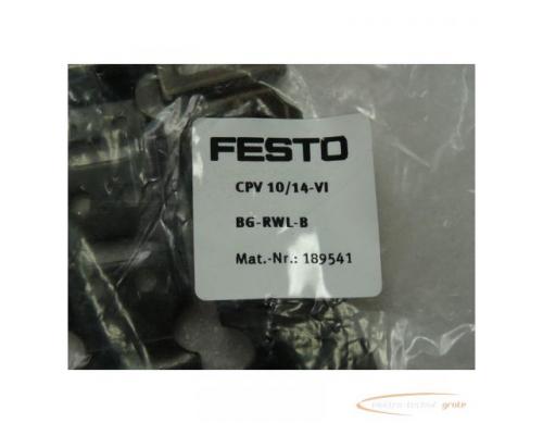 Festo CPV 10/14-VI Montageplatte BG-RWL-B VPE 2 Stck ungebraucht in OVP - Bild 2