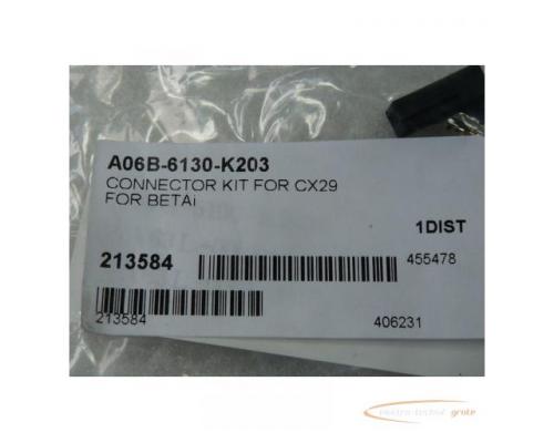 Fanuc A06B-6130-K203 Connector Kit for CX29 for BETA ungebraucht - Bild 2