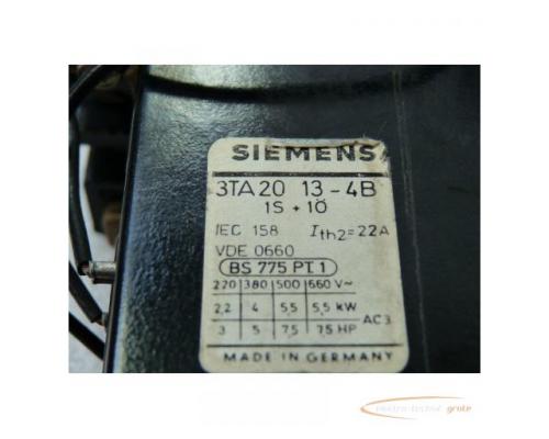 Siemens 3TA2013-4B Schütz 1S + 1Ö 24 VDC - Bild 2