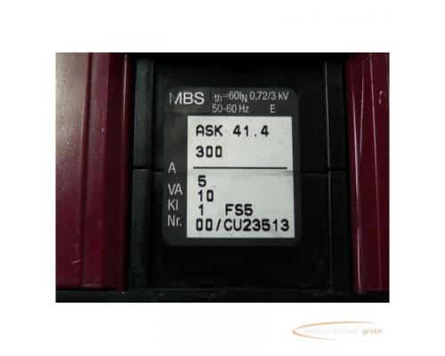MBS ASK 41.4 300 Aufsteck Stromwandler 5A 50 - 60 Hz - Bild 2
